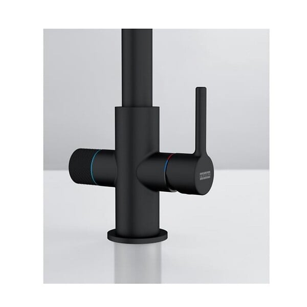 FRANKE - mitigeur avec eau filtrée noir - 489620 - large