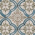 RO'MA NATURE - Carrelage Vintage effet Carreau ciment Bleu Thera 45x45x0,95 cm Azoria - Sol et mur intérieur (vendu par carton de 1 m²) - vignette