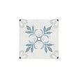 RO'MA NATURE - Carrelage effet Carreau ciment Roselis Bleu 22,3x22,3x0,9 cm Ventoril - Sol et mur intérieur (vendu par carton de 0,65 m²) - vignette