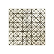 RO'MA NATURE - Carrelage Vintage effet Carreau ciment Noir 45x45x0,95 cm Byblos - Sol et mur intérieur (vendu par carton de 1 m²) - vignette