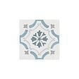 RO'MA NATURE - Carrelage effet Carreau ciment Varolia Bleu 22,3x22,3x0,9 cm Ventoril - Sol et mur intérieur (vendu par carton de 0,65 m²) - vignette