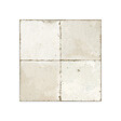 RO'MA NATURE - Carrelage Vintage effet Carreau ciment Blanc 45x45x0,95 cm Azoria - Sol et mur intérieur (vendu par carton de 1 m²) - vignette