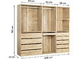 HABITAT ET JARDIN - Kit dressing " Opéra " modulable - 3 éléments - Beige - vignette