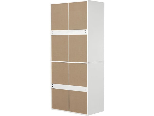 HABITAT ET JARDIN - Kit dressing modulable "Opéra" - 3 éléments - Blanc - large
