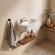 OTITEC - Lave-mains mural gauche  -42 x 22 cm -Blanc -NOVA - vignette