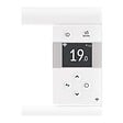 THERMOR - Sèche-serviettes étroit connecté Riva 5 - 500+1000W - Avec soufflerie - Blanc - vignette