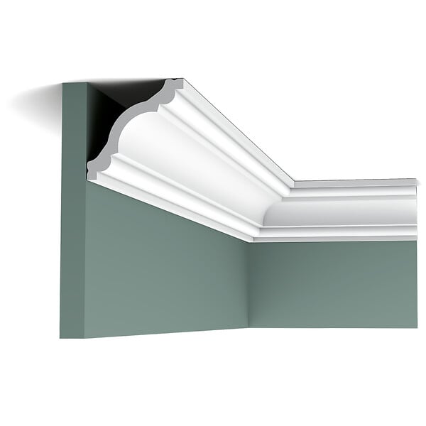 ORAC DECOR - Corniche Flexible Classique Aux Courbes Élégantes Cx123f - L200 X H8 X L8 - Orac Decor - large