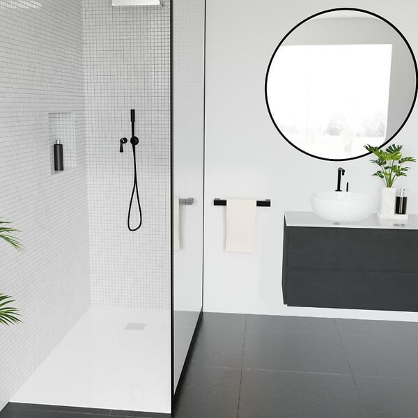 VILLEROY ET BOCH - Receveur découpable 160 X 80  Exclusive rectangle blanc - large