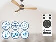 KLASSFAN - Ventilateur de plafond ø132 cm avec Wifi Réversible Hypersilence - vignette