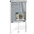VOUNOT - Store moustiquaire pour fenetre enroulable et recoupable en aluminium L100 x H160 cm Blanc - vignette