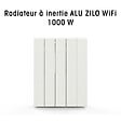 BATILEC - Radiateur à inertie ALU ZILO WiFi 1000 W - Chauffage connecté, IP24, thermostat précis, 4 modes de chauffe, sécurité enfant-BATILEC - vignette