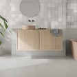 RO'MA NATURE - Carrelage effet Zellige Blanc 12,3x12,3x0,87 cm Cubriel - Sol et mur intérieur (vendu par carton de 0,51 m²) - vignette