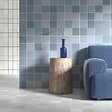 RO'MA NATURE - Carrelage effet Zellige Gris Argent 12,3x12,3x0,87 cm Cubriel - Sol et mur intérieur (vendu par carton de 0,51 m²) - vignette