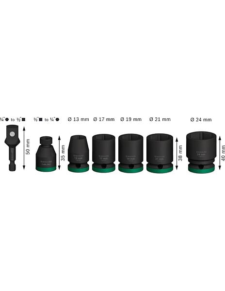 BOSCH - Coffret de douilles PRO Impact Bosch Pro - 2608003032 - large