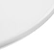 OVIALA - Ensemble table de jardin et 2 fauteuils en métal blanc - Palavas - vignette