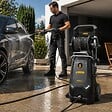 VITO - Nettoyeur haute pression 225bar 3000W Moteur Induction Tuyau 10m Jet réglable Dévidoir Nettoyage Terrasse Voiture Mobilier VITO - vignette