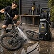 VITO - Nettoyeur haute pression 225bar 3000W Moteur Induction Tuyau 10m Jet réglable Dévidoir Nettoyage Terrasse Voiture Mobilier VITO - vignette