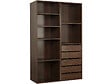 HABITAT ET JARDIN - Kit dressing " Opéra " modulable - 2 éléments - Marron - vignette
