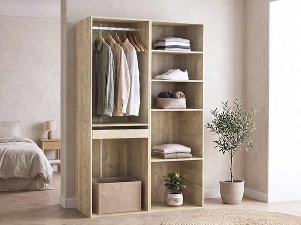 HABITAT ET JARDIN - Kit dressing " Opéra " modulable - 2 éléments - Beige - large
