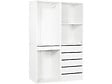 HABITAT ET JARDIN - Kit dressing " Opéra " modulable - 2 éléments - Blanc - vignette