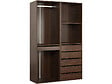 HABITAT ET JARDIN - Kit dressing " Opéra " modulable - 2 éléments - Marron - vignette