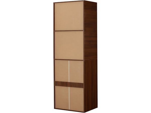 HABITAT ET JARDIN - Kit dressing " Opéra " modulable - 2 éléments - Marron - large