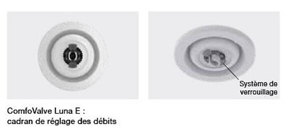 ZEHNDER - Bouche d’extraction Comfovalve Luna E125 boitier CLRF TVA - Bouche d'extraction - Blanc - large