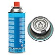 KEMPER - Plancha à gaz portable 2300W + 8 cartouches de gaz + Valise de transport Cuisson extérieure Camping Terrasse Barbecue KEMPER - vignette