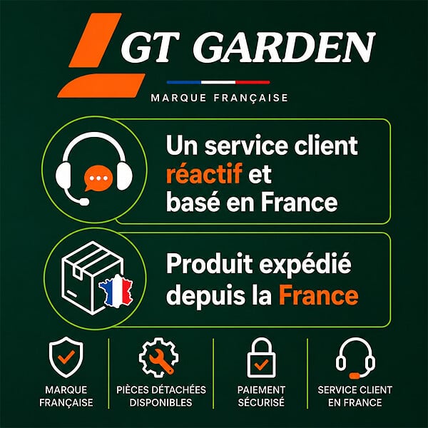 GT GARDEN - Géotextile anti-mauvaises herbes non tissé 50 g/m2 - 1,10 x 10 mètres - large
