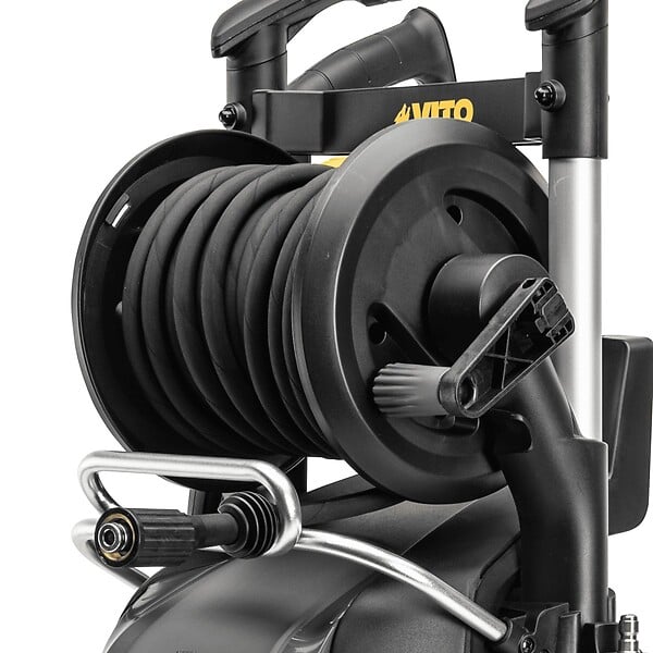 VITO - Nettoyeur haute pression 225bar 3000W Moteur Induction Tuyau 10m Jet réglable Dévidoir Nettoyage Terrasse Voiture Mobilier VITO - large