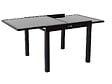 HABITAT ET JARDIN - Table de jardin aluminium extensible "Porto 8" - Phoenix - Noir - vignette