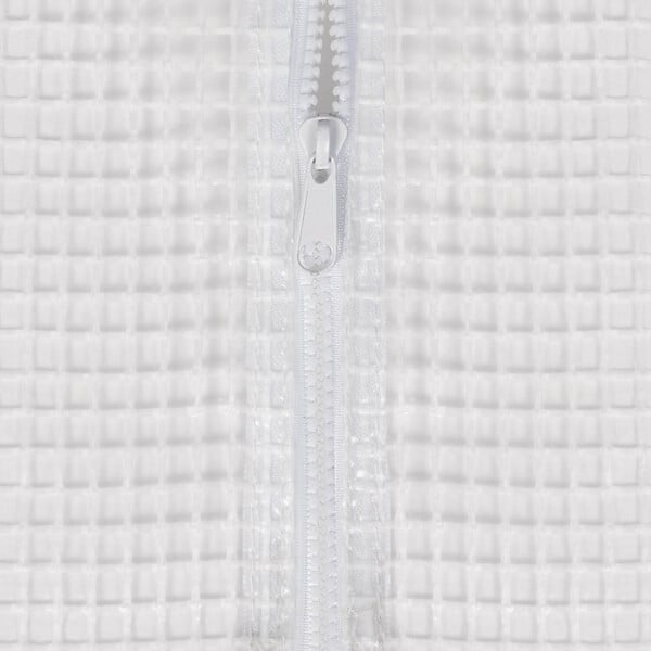 ID MARKET - Serre tunnel de jardin 4 saisons 6M² blanche gamme maraîchère ROMA 2x3M - large