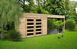 SOLID - Abri de jardin - Bois - 5.37m2 - vignette