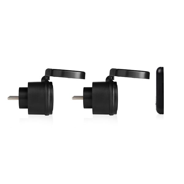 SMARTWARES - Kit de mini-prises extérieures commandées - large