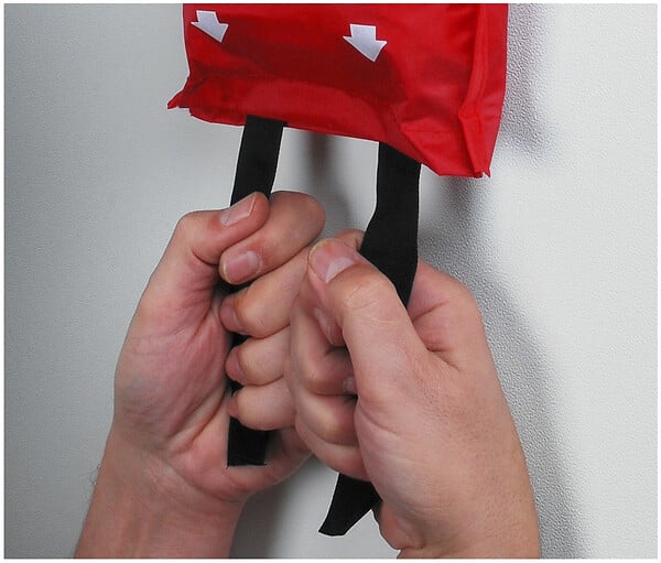 SMARTWARES - Couverture anti-feu 1x1m - large