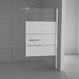 KINDFORD - Paroi de douche à l'italienne - 8mm 120x200cm - vignette