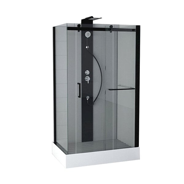 KINDFORD - Cabine de douche - L120xH220XP80cm - large