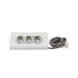 LEGRAND - Rallonge multiprise 3x2P+T + 2 USB Type-A 2.4A et support tablette - vignette