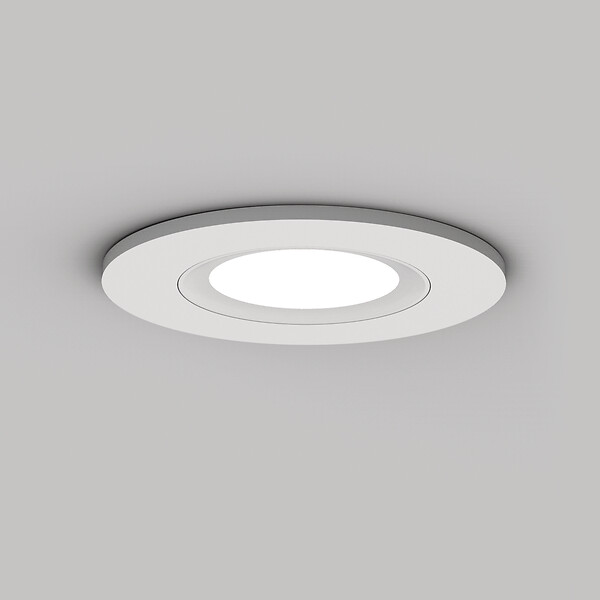 XANLITE - Spot LED encastrable intégré IP65, 4W, 345 lm, blanc neutre, 4000K, résistant aux projections d’eau, idéal salle de bain - large