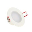 XANLITE - Spot LED encastrable intégré IP65, 4W, 345 lm, blanc neutre, 4000K, résistant aux projections d’eau, idéal salle de bain - vignette