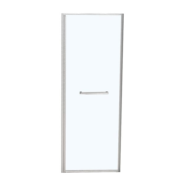 KINDFORD - Porte de douche pivotante en verre trempé - l90xH200cm 8mm - large