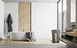 MSV - MSV Panier à linge LAUNDRY Taupe - vignette