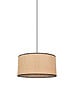 COREP - Suspension cylindre Raphia - Naturel - D38xH19cm - 100W - vignette
