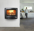 ADURO - Poêle à bois encastrable Aduro 15.3 - Noir - 6.5kW - vignette