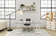 ASTIGARRAGA KIT LINE - Tréteau déco blanc en pin massif 72x70x41cm - vignette