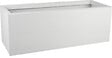 EDA - Jardinière simple paroi Graphit Up 80cm 57L blanc - vignette