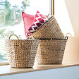 LE MARQUIER - Panier à bûches Pipa - Jacinthe - Naturel - vignette