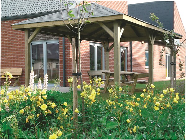 SOLID - Kiosque de jardin - Bois - large