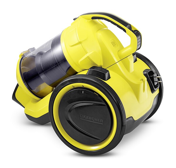 KARCHER - Aspirateur traîneau sans sac VC 3 - Jaune - large