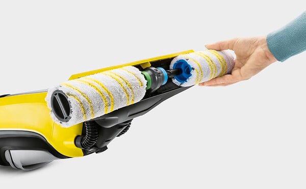 KARCHER - Rouleaux de rechange jaune - 2 pièces - large